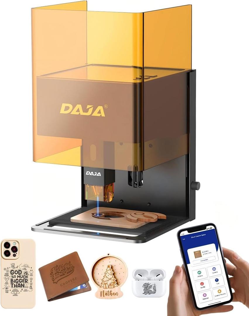 DAJA DJ6Pro 5W Enclosed Laser Engraver Machine Desktop Laser Cutter