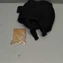 COOL CUTE Jelly Bras for Women No Underwire Sexy V-Neck Mesh Comfy Wireless Bralettes Seamless Everyday Tshirt Bra (Black, XL)