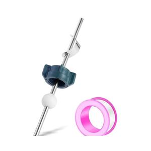 Lavatory Pop Up Center Piece Assembly,Pop Up Drain Repair Kit,Fits Most Popular Brands，Replacement for PS2673,PS469 and PSB327,Replacement Bathroom Sink Pivot Rod,18MM Ball, Chrome（1PC）