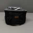 Lifewit Large Lunch Bag Insulated Lunch Box Soft Cooler Cooling Tote for Adult Men Women, Black 12-Can (9L)
