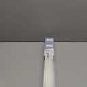 AOSKY Linen Roller Blinds Shades for Indoor Windows Pull Down Cordless Blackout Black Out Window Shade 35 inch Blinds for Home Linen