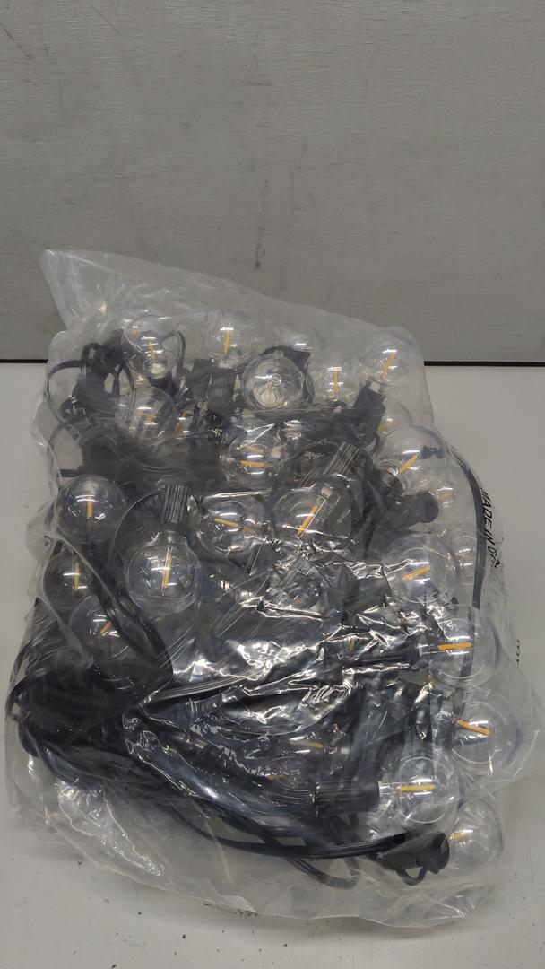 XMCOSY+ Smart Outdoor String Lights, 150Ft G40 Globe Patio Lights with 75 LED Bulbs, WiFi & APP Control, Work with Alexa, Extendable Waterproof Dimmable LED String Lights for Outside, Porch, Cafe