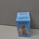 2 x 4-in-1 Pet Steam Spray Brush With Handle, Rubber Brush With Release Button, Dog Comb for Longhair & Shorthair Cat & Dog Cleaner (Blue)