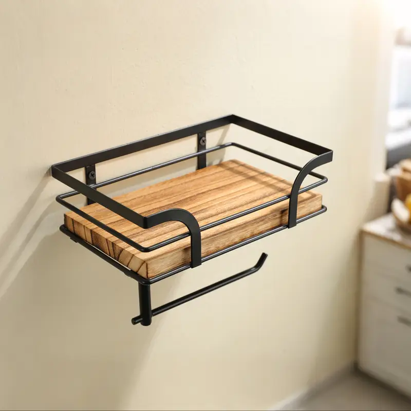 Over The Door/Wall Mount Ironing Board Hanger, Laundry Room Iron and Ironing Board Caddy Storage for Water Mister, Fabric Sprays, Laundry Detergent