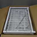 REALINN Under Sink Organizer, Pull Out Cabinet Organizer 2 Tier Slide Out Sink Shelf Cabinet Storage Shelves, Storage for Kitchen Bathroom, White, 2 Pack