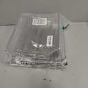 MEIQIHOME 4 Tier Expandable Spice Rack Organizer (11.4 to 22.8 Inch) Step Shelf Spice Storage Holder, for Kitchen Cabinet Countertop Cupboard Pantry, Metal, Chrome