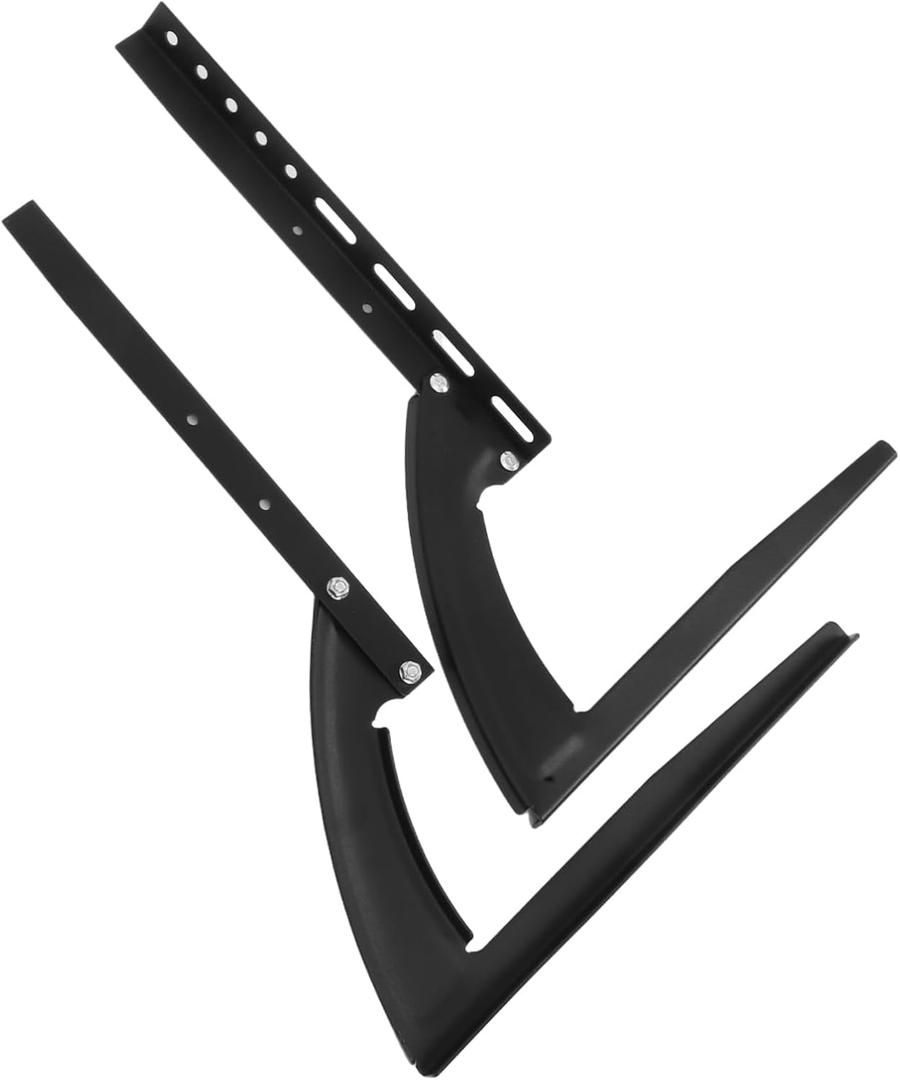 NUOBESTY 1 Set Adjustable Height Tv Stand Legs for Flat Screen Tvs Replacement Base Sturdy Construction Easy Installation Stylish Design for LCD Screens