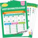 Addition and Subtraction Workbook 1st Grade Math Workbook Math Worksheets Single&Double Digit Numbers Practice Math Worksheets for Home School, 56 Pages Front and Back, 5 Question Types