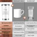 Sister Gifts From Sisters Stainless Steel Tumbler 20oz Gifts for Women Unique Gift For Sister Soul (no matter)