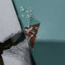 IOTXY Open Shelf Low Bookcase - Wooden 3-Tier Floor Standing Display Cabinet Organizer with Base, 10 Cubes Short Horizontal Bookshelf in Tiffany-Green