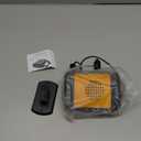 12V 200W Car Heater,Portable Windshield Defroster 360 Rotatable Fast Heating Defroster Defogger for Car Windshield,Plug into Cigarette Lighter,Car Heaters for Vehicle,Car,RV,SUV (Orange)