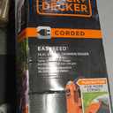 Black+Decker Cordless Grass Trimmer (Powercommand EasyFeed, 18 V 4.0 Ah, Battery and Charger Included, 30 cm Cutting Width, for Large Area) STC1840EPC