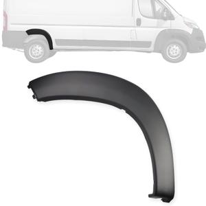 Rear Right Passenger Side Door Fender Flare Molding Trim, Wheel Arch Panel Cover for 2019-2025 Ram Promaster, [Durable & Sturdy] Wheel Fender Trim Molding, 1 PC