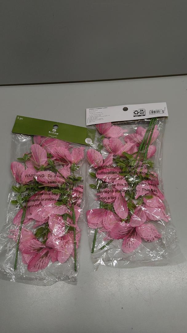Bloom Room Artificial Flowers, Butterfly Pick, 6"x12", Pack of 2