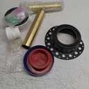 Freestanding Bathtub Drain Kit with Brass Tube & ABS Adapter, Copper, 1 Pack