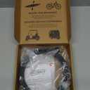 Decibel 15ft Cable Lock with 100dB Alarm, Theft Deterrent for Outdoor Gear, Tools, Kayaks & Generators