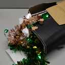 Nuanchu 3 Sets St. Patricks Day Shamrock Doormat Mat Easter Rabbit Doormat 16 x 28 Inch with Tinsel Garland Mat for St. Patrick's Day Easter Indoor Entrance Front Door(Classic)