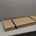 Bunkie Board, 6mm Thin, Large Queen Size (60 x 80 in)Heavy Duty Bed Panels Foldable Box Spring, Bed Support Slats under Mattress | Modular Portability Design, Easy Setup, Foldable, Low-Profile Design