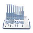 Dr. Brown's Folding Baby Bottle Drying Rack for Easy Storage, Dry Nipples, Pacifiers and Other Baby Essentials, BPA-Free