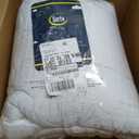 Serta ComfortSure Full Mattress Cover, Fitted Pillow Top Mattress Pad, Super Soft and Breathable Quilted Cotton Protector with 18" Elastic Deep Pockets for Secure Fit, White