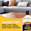 Weiman Wood and Cabinet Restorer 3-In-1 Bundle - Removes Dirt, Residue, Dust, Reduces Scratches, Restore Shine, Prevent Fading, UV Shield Technology, Safe for Antique Wood, Tables, Chairs, Cabinets