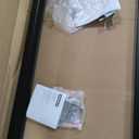 PetSafe Sliding Glass Pet Door - No-Cut DIY Install Doggy Door for Renters - Aluminum Frame - Adjustable Height 75 7/8" to 80 11/16" - Ideal for Large Dogs Up to 100 lb - Black