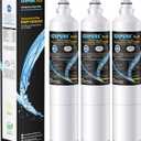 ICEPURE PLUS 9990 NSF 53&42 Certified Replacement for Kenmore 46-9990, LG LT600P 5231JA2006B 5231JA2006A-S, KENMORECLEAR 9990, FML-2, LSC27931ST, LFX25960ST, RWF1000A Refrigerator Water Filter, 3PACK