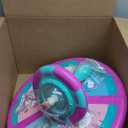 RMOKA Unicorn Sit and Spin Toy for Toddlers Girls Ages 1-3 2-4, Birthday Gift for 2 3 4 Years Old Girl, 360 Spin Seat Kids Indoor Interactive Sensory Toy with LED & Music