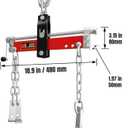 Big RED 1500LBS Engine Load Leveler, Engine Hoist Shop Crane Accessory