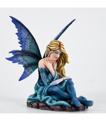 StealStreet Fairy Collection Pixie with Clear Wings Fantasy Figurine Decoration