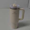 STANLEY Quencher H2.0 Tumbler with Handle and Straw 30 oz | Flowstate 3-Position Lid | Cup Holder Compatible for Travel | Insulated Stainless Steel Cup | BPA-Free | Cream 2.0