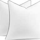 Puredown 18x18 Pillow Inserts Set of 2, Fluffy Overfilled Down Alternative Decorative Pillows, Soft Plush Throw Pillows for Couch, Sofa, Bed and Home Decor