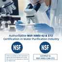 Everydrop Filter 1 Water Filter Replacement for Whirlpool WRS588FIHZ04 WRS321SDHZ13 WRSF5536RZ00 WRS325SDHZ WRS325FDAM04 WRS571CIHZ04 WRS315SDHZ08 WRS325SDHZ13 WRS315SDHM13 WRS321SDHZ08 WRS325SDHZ08
