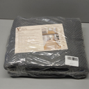 Washable Area Rug 6x9 Large Jute Like Rug for Living Room, Soft Non Slip Rugs Carpet for Dining Room Bedroom Cotton Boho Woven Braided Rugs Home Office Decor, Grey