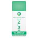 Native Mineral Sunscreen Spray SPF 30, Pear & Coconut Water Scent, with 100% Mineral Zinc Oxide for Face & Body, Hawaii Compliant, Vegan, No White Cast - 7 oz