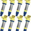 8PCS ARKAUTO HIGH PERFORMANCE IGNITION COIL 12594176 12602862 12597745 42597745 UF564 UF543 D596A D598A C1556 C1559 FOR Buick Lucerne Cadillac DTS SRX STS XLR Seville XLR Pontiac Bonneville 4.4 4.6 V8
