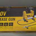 Cordless Grease Gun Compatible with DeWalt 20V Battery(Tool Only), Battery Powered, 10,000 PSI Brushless Motor, 5-Speed Variable Flow, 14 oz Grease Cartridge, 30" Flexible Hose, Low Voltage Protection