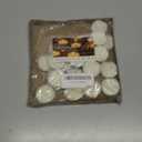 Ashlux Unscented Palm Tea Lights Candles 50 Pack Bulk, 4.5 Hours Long Burning White Tea Lights,Non-Paraffin, Smokeless, Mini Tealight Candles for Wedding, Christmas Lights, Party, Power Outages