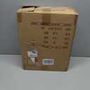 8 Pack Shoe Boxes Black Plastic Stackable, Large Shoe Storage Organizer,Drop Side Front Shoe Containers for Entryway,Sneaker Storage Fit up to US Size 13 for Men/Women(13x 10.6x 8.3)