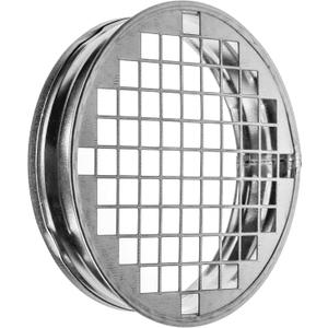 Galvanized Metal Duct End Cap - 4 Inch Fit with Mesh/Net - Galvanized Steel Exhaust Pipe Plug - Indoor, Outdoor Ducting Guard/Tee Cap - Vent Duct Fittings - Exterior Dryer Vent Cover