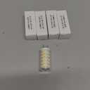 Heifymi AC/DC 12-24V 5W G6.35 LED Bulb Daylight White 6000K G6.35/GY6.35 Bi-Pin Base JC Type LED 50W Halogen Replacement Bulb for Pendant Puck Closet Accent Landscape Lights, Non-Dimmable, 5 Pack