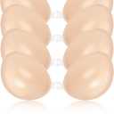 Sticky Push Up Bra for Women,Adhesive Invisible Silicone Lift Bra with Reusable Nipple Covers for Backless Dress Beige (Beige)
