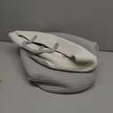 VIPOSCO Large Laundry Hamper, Tall Woven Rope Storage Basket for Blanket, Toys, Dirty Clothes in Living Room, Bathroom, Bedroom - 53L Grey & White