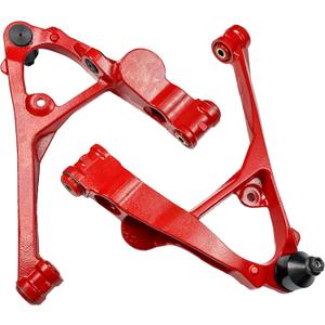 Front Lower Control Arms for 99-06 Chevy Silverado GMC Sierra 1500, Suburban Avalanche Express 1500 Tahoe Savana Yukon Escalade EXT ESV- Forged Steel OEM Replacement & Reinforced PU Bushings (1002BT03/2PC)