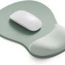 ErgoComfort Gel Wrist Rest Mouse Pad-Ergonomic Office Mousepad with Wrist Support-Non-Slip, Design Desk Accessories Mat for Home&Game Decor (06Minty Dream)