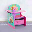 Delta Children - Peppa Pig Chair Desk with Storage Bin - Greenguard Gold Certified, Pink
