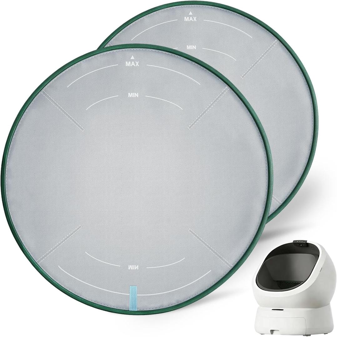 2 Pcs Cat Litter Pad Max Compatible with PETLIBRO Luma Automatic Litter Box