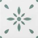 Peel & Stick Floor Tile Stickers Vinyl Flooring for Kitchen Bathroom Pet House and More, Waterproof Removable 8x8 inches 20 Pack (Light Green)