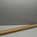 LazBlinds No Tools No Drill 1" Vinyl Mini Blinds, Cordless Blinds for Windows, Light Filtering Horizontal Window Blinds & Shades, 47" W x 64" H, White