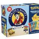 Pack of 3, Pirate's Booty Aged Chips White Cheddar Puffs Snack Multipack Pokemon - 9oz/18ct, BBD: 01/26/26
